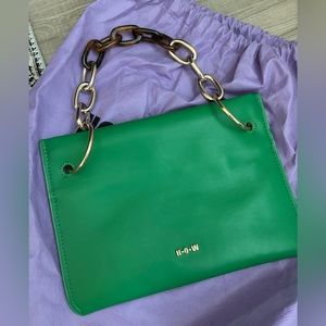 House of Want Statement Green Purse